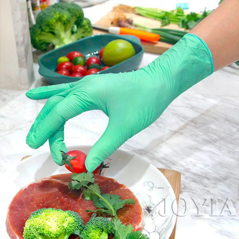 Green Disposable Gloves Pink E - Exam Glove Nitrile recension och pris