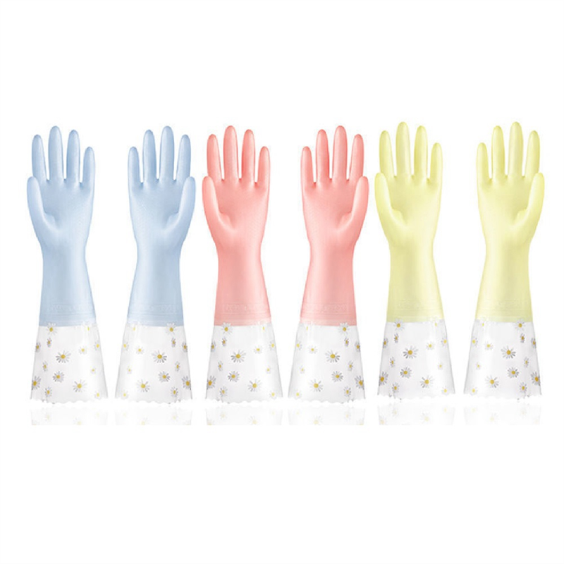 Dishwashing Cleaning Gloves 3  - Rubber Glove Cleaning recension och pris