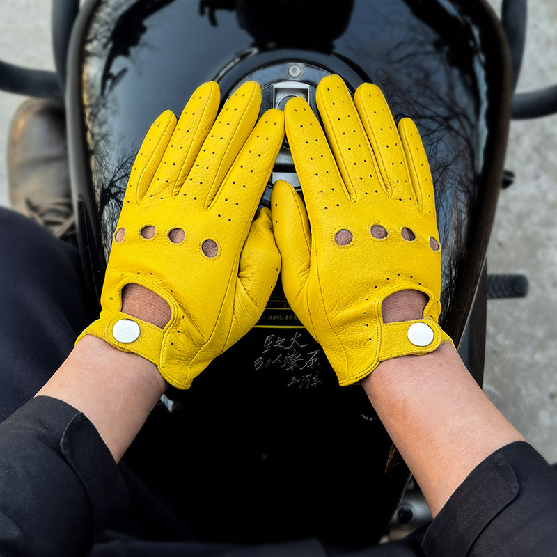 Genuine Leather Gloves for Men - Leather Driving Glove recension och pris