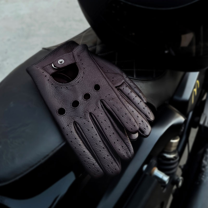 Genuine Leather Gloves for Men - Leather Driving Glove recension och pris