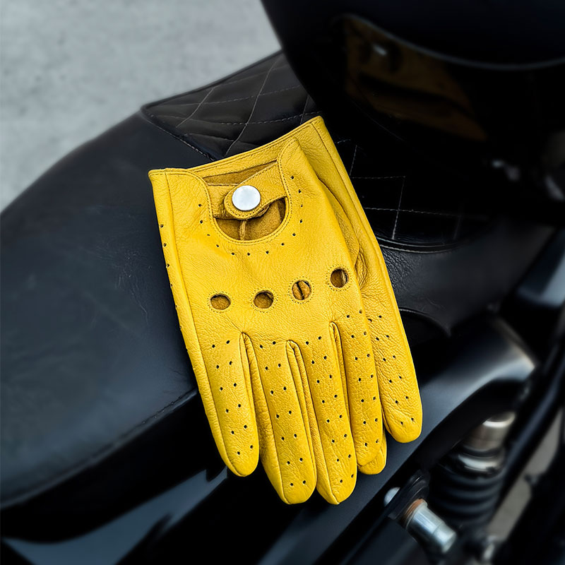 Genuine Leather Gloves for Men - Leather Driving Glove recension och pris
