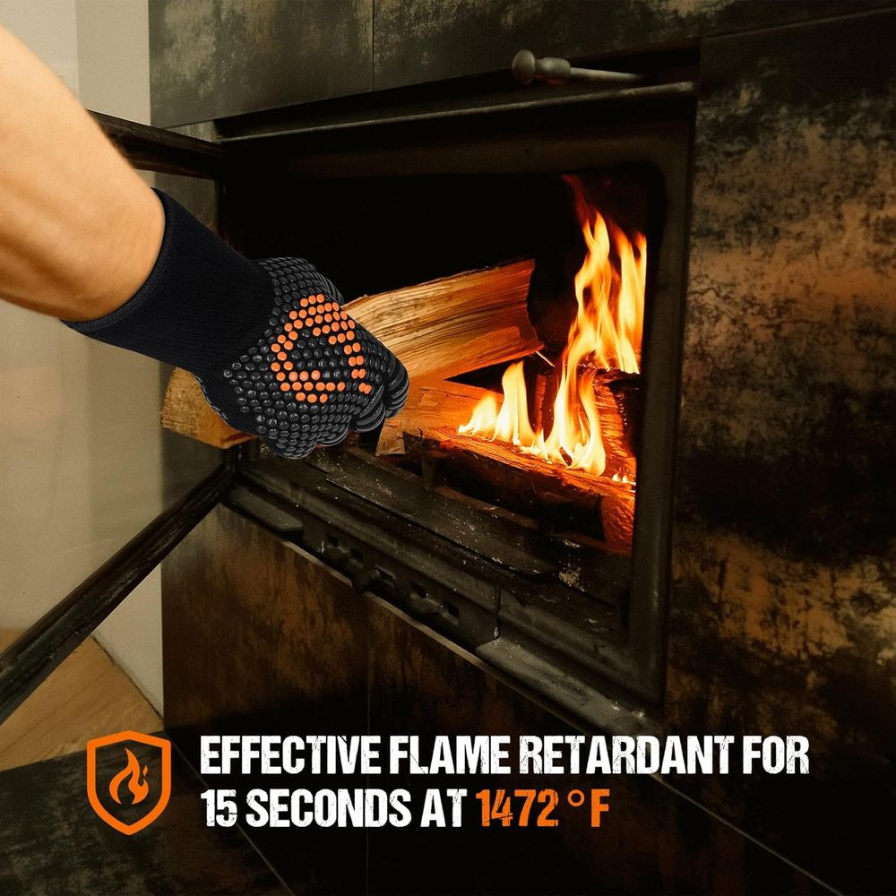 Heat Resistant Grill Gloves fo - Heat Resistant Glove recension och pris