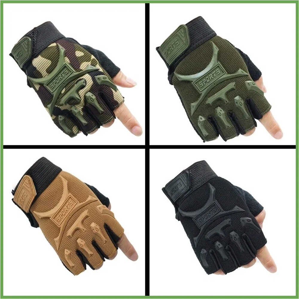 1Pair Kids Sport Gloves,Half F - Cycling Glove Padded recension och pris