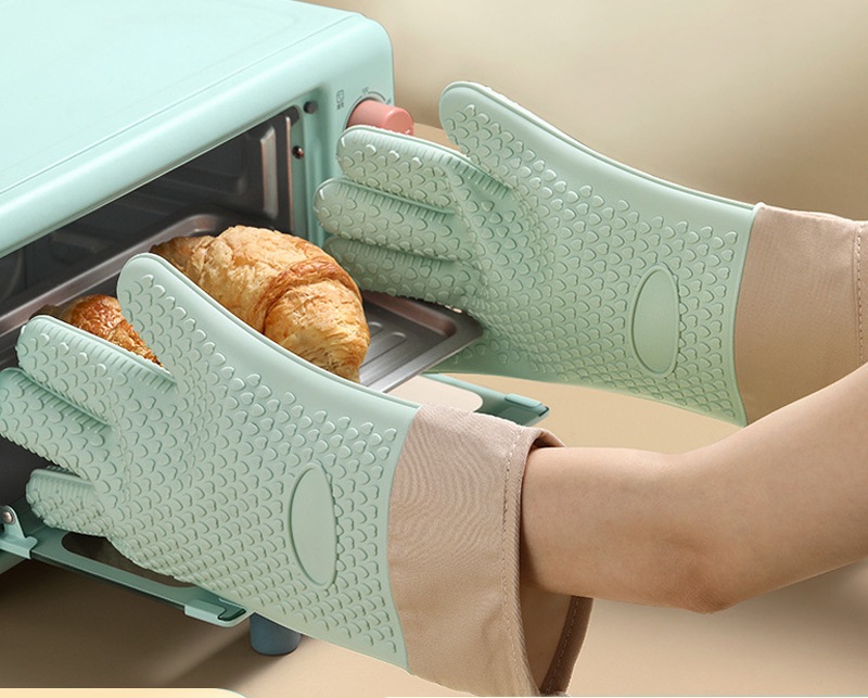 Non-slip Silicone Oven Mitts w - Oven Mitt Silicone recension och pris