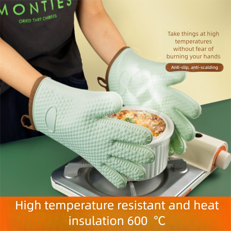Non-slip Silicone Oven Mitts w - Oven Mitt Silicone recension och pris