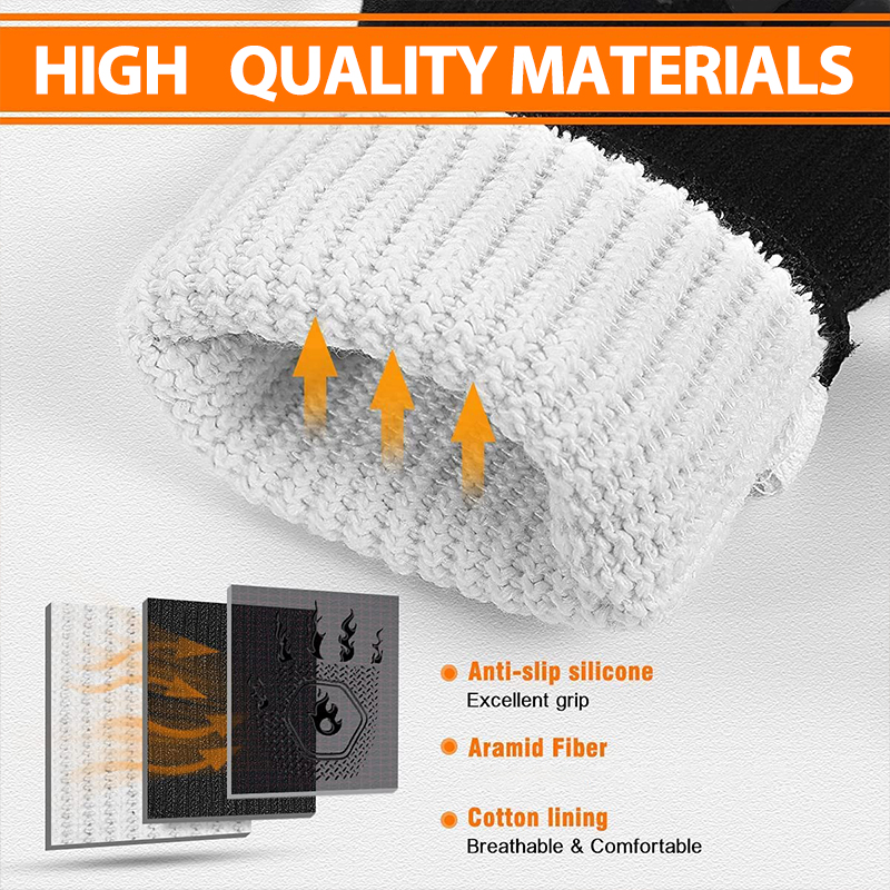 1 Pair Oven Gloves, Oven Mitts - Heat Resistant Glove recension och pris