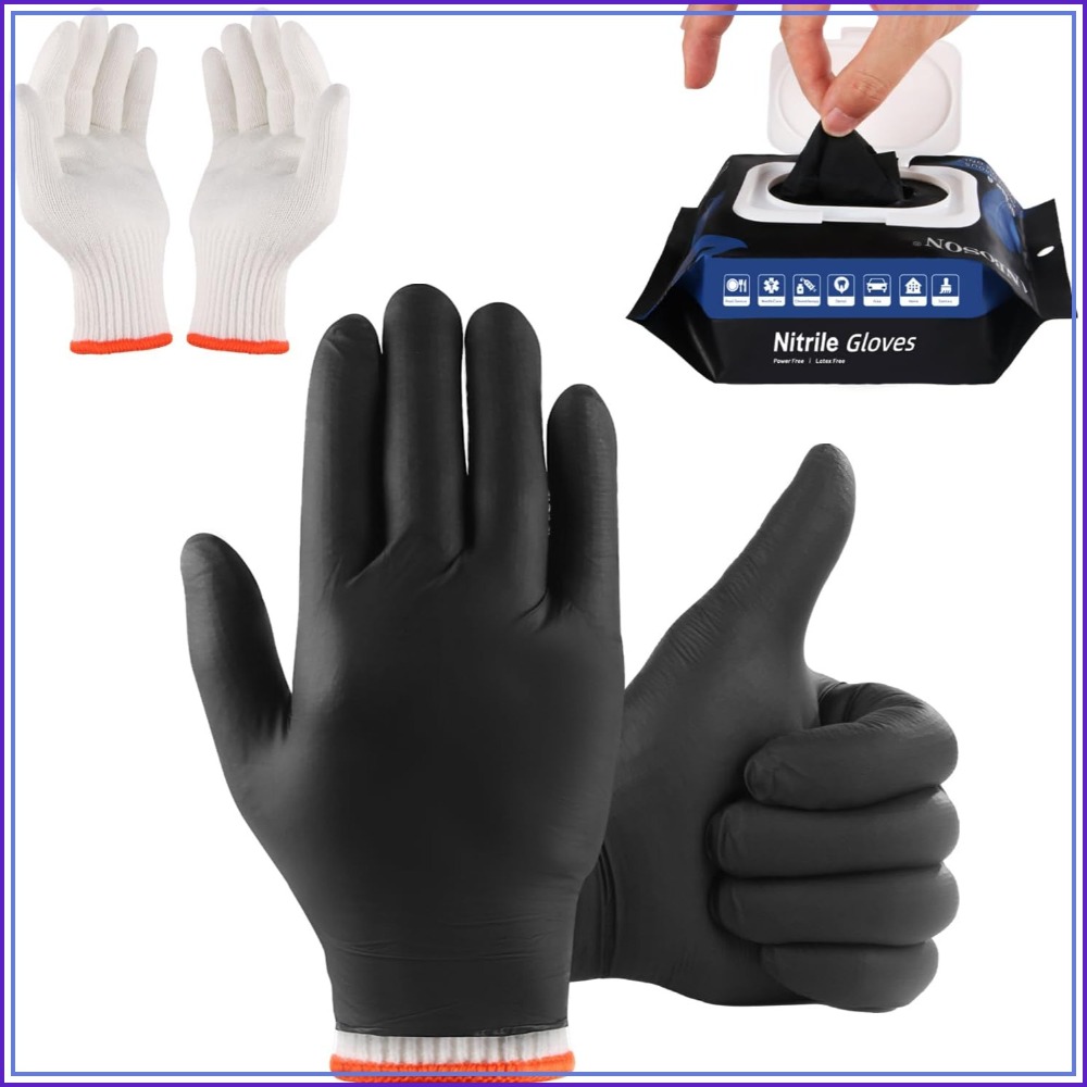 BBQ Gloves 50 Disposable Nitri - Latex Disposable Glove recension och pris