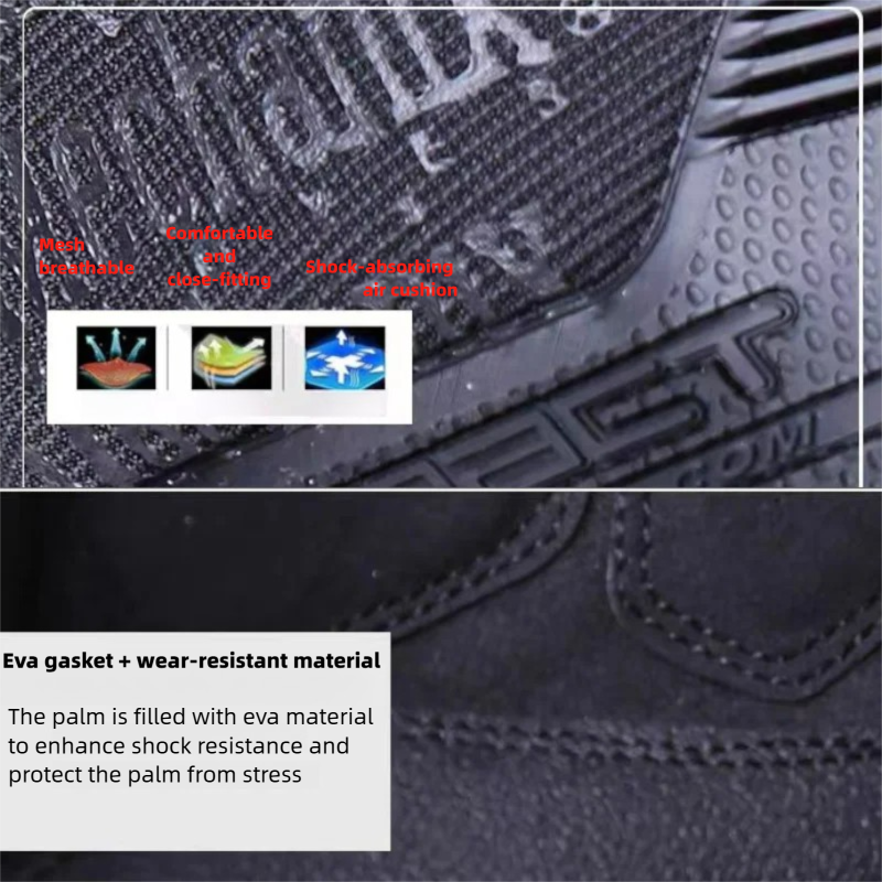2026 New Outdoor Full-Finger T - Work Glove Impact recension och pris
