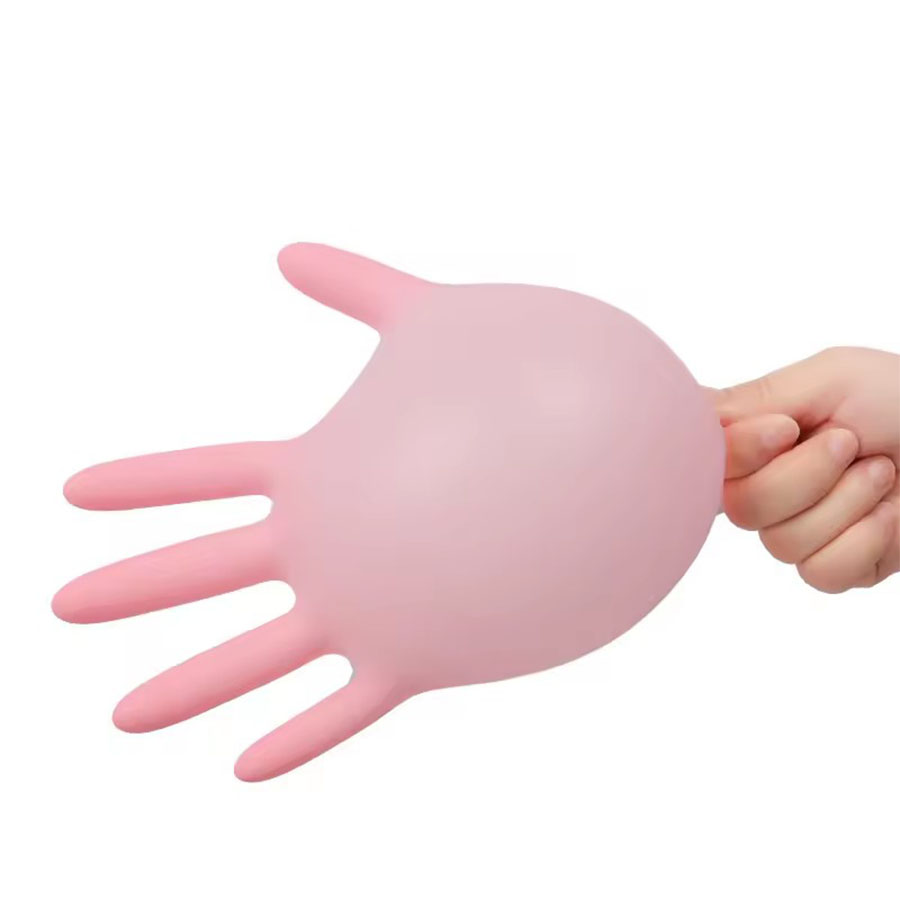 50/100PCS Pink Nitrile Gloves  - Nitrile Mechanic Glove recension och pris