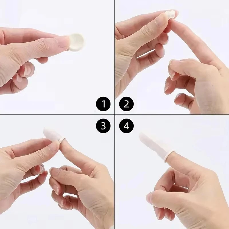 100/200PCS Disposable Finger C - Latex Disposable Glove recension och pris