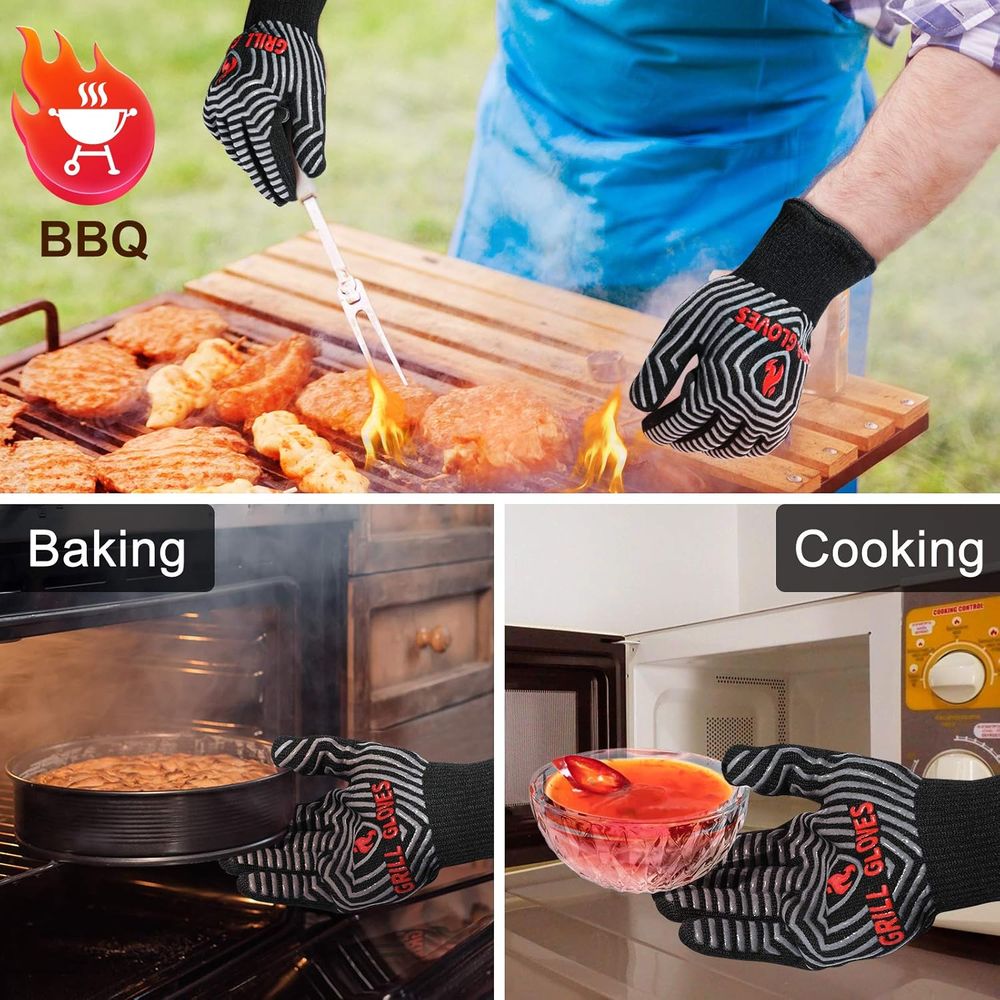 Silicone Heat Resistant Grilli - Heat Resistant Glove recension och pris