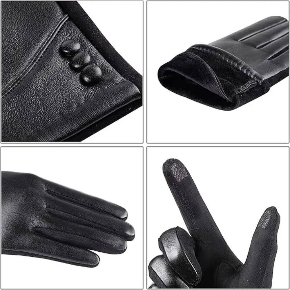 Women Gloves Touch Screen Wool - Wool Glove Lined recension och pris