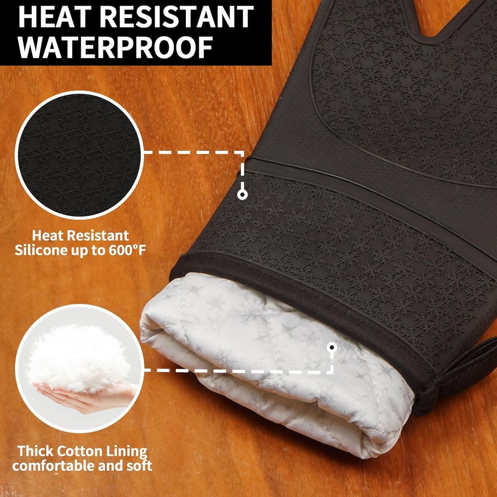 Heat Resistant Silicone Oven M - Heat Resistant Glove recension och pris