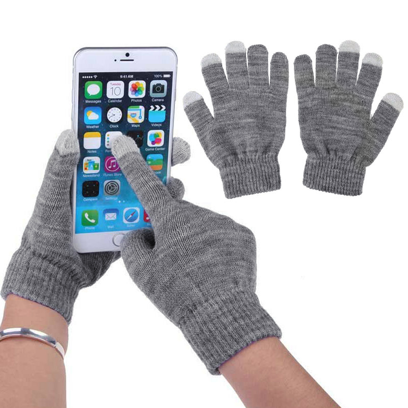 1 Pair Unisex Winter Warm Capa - Touchscreen Glove Capacitive recension och pris