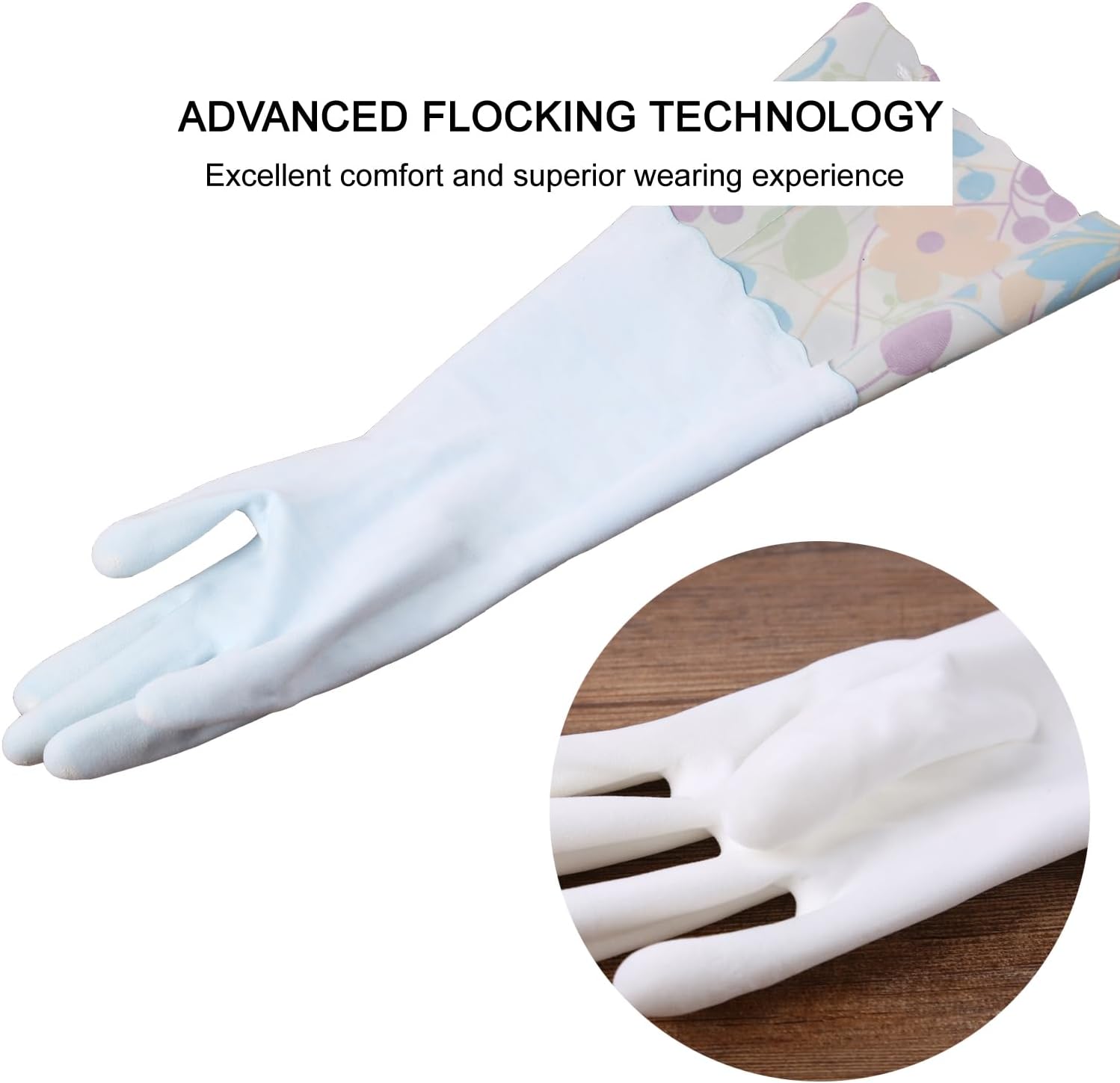 3 Pairs Rubber Cleaning Gloves - Rubber Glove Cleaning recension och pris