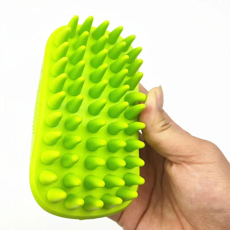Pet Bath Brush Rubber Comb Hai - Rubber Glove Cleaning recension och pris