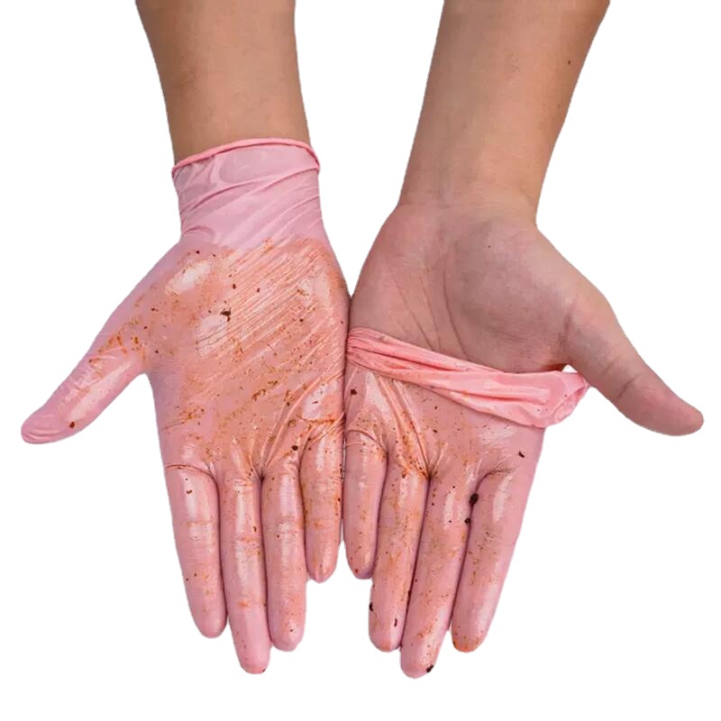 50/100PCS Pink Nitrile Gloves  - Nitrile Mechanic Glove recension och pris