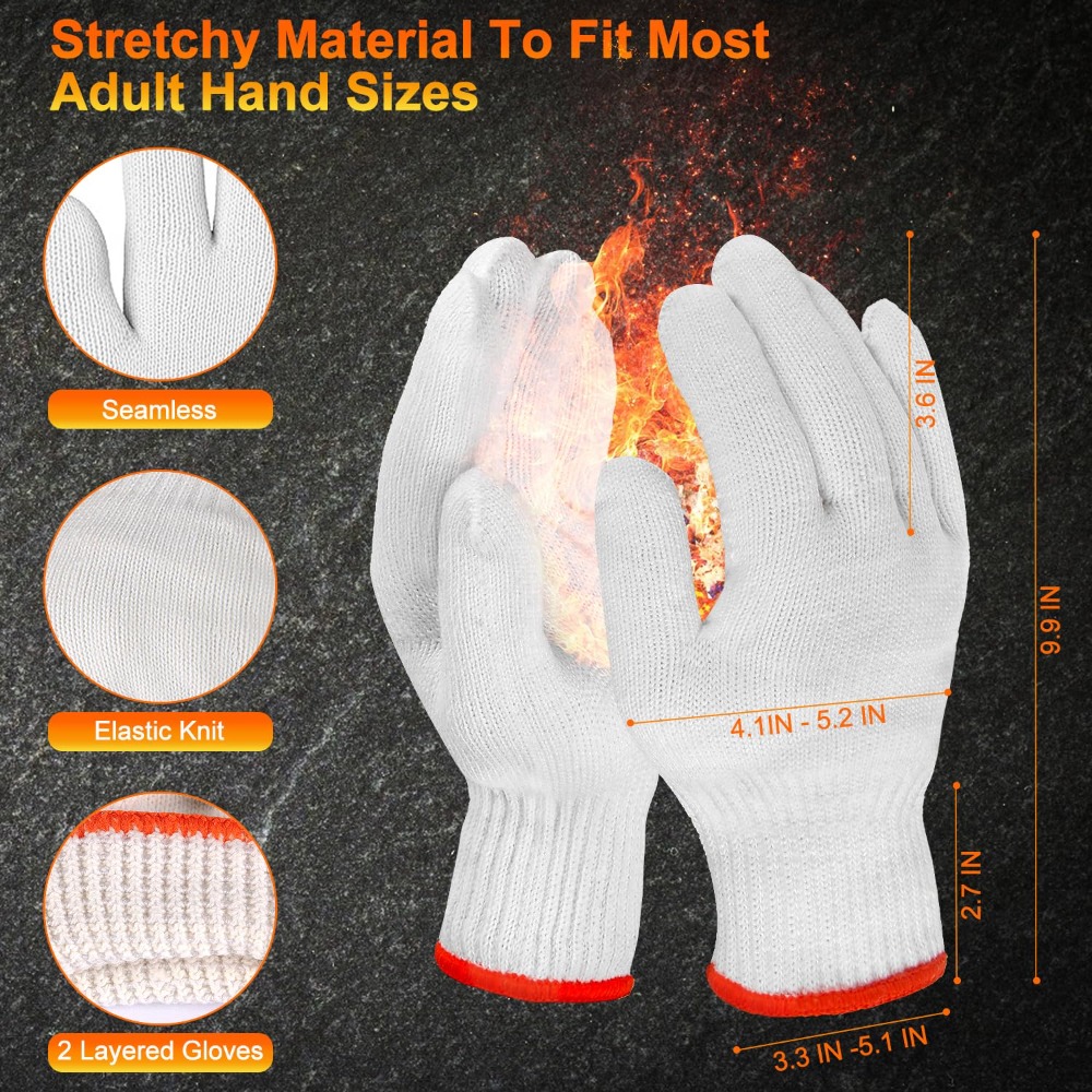 Disposable BBQ Gloves 100 Pack - Heat Resistant Glove recension och pris