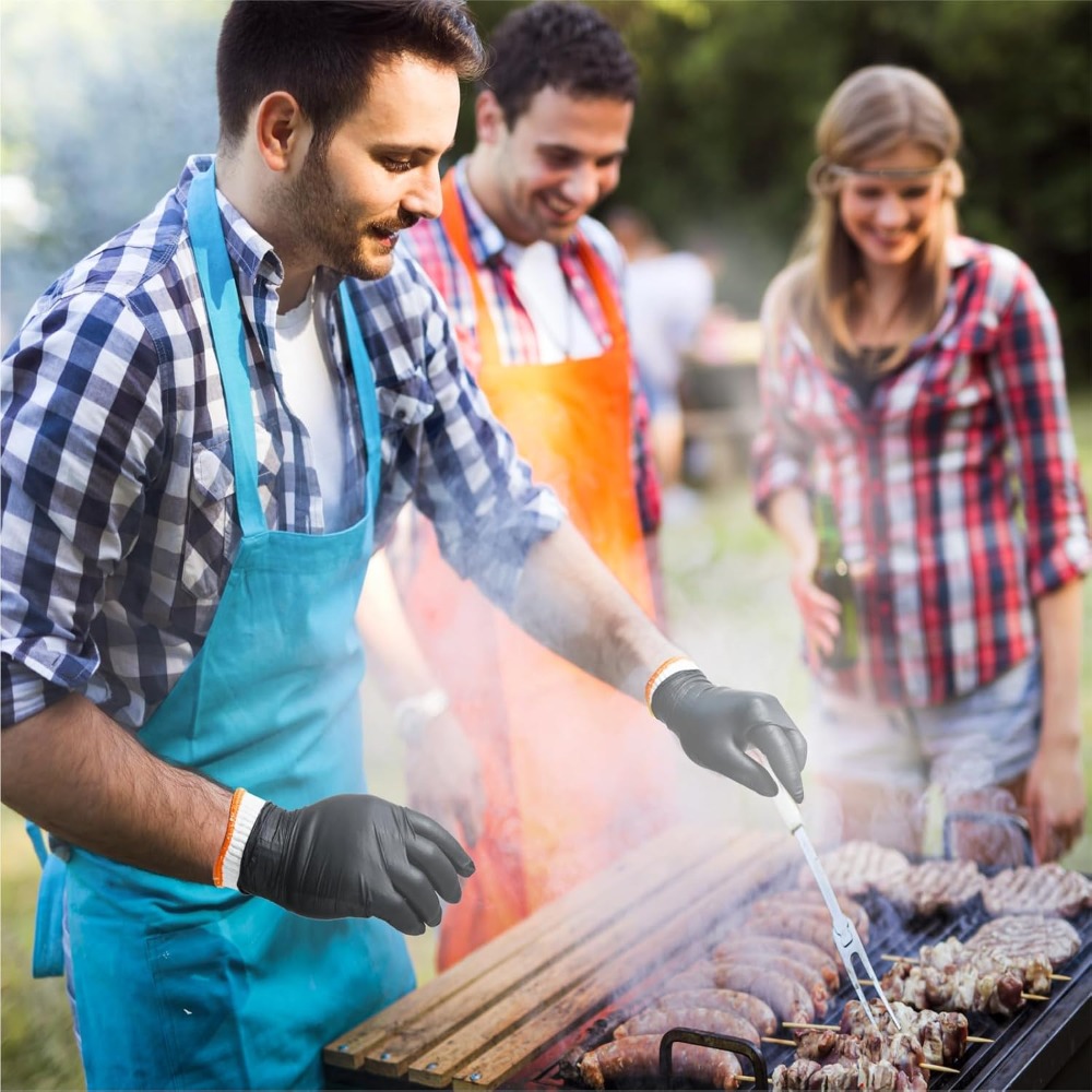 Disposable BBQ Gloves 100 Pack - Heat Resistant Glove recension och pris