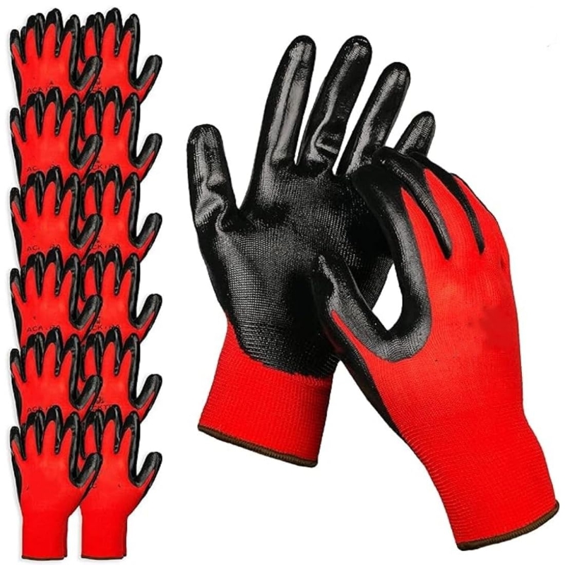 20PCS Nitrile Coated Safety Wo - Nitrile Mechanic Glove recension och pris