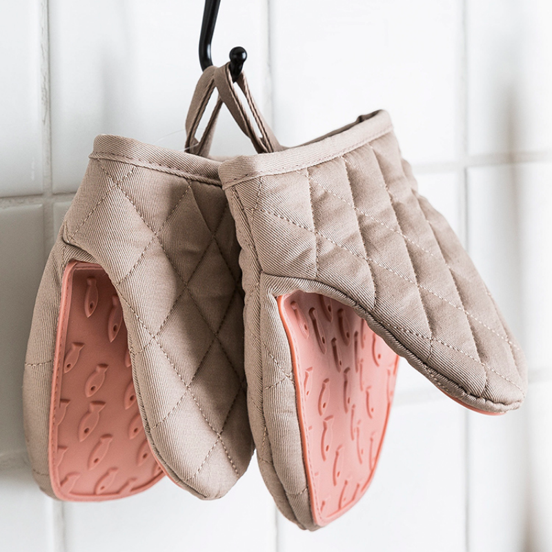 1PC Silicone Anti-scalding Ove - Oven Mitt Silicone recension och pris