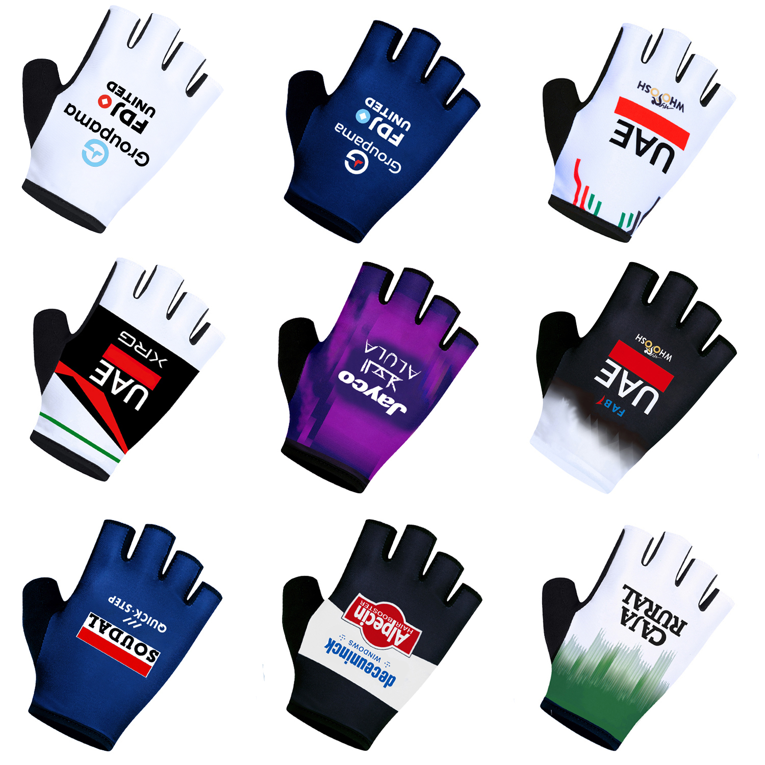 2026 UAE Team Cycling Gloves F - Workout Glove Gym recension och pris