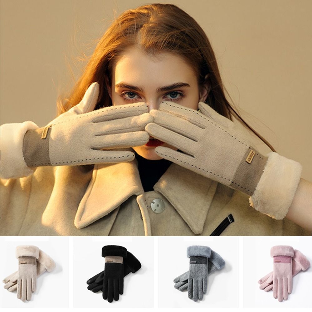 Soft Winter Thermal Gloves Thi - Wool Glove Lined recension och pris