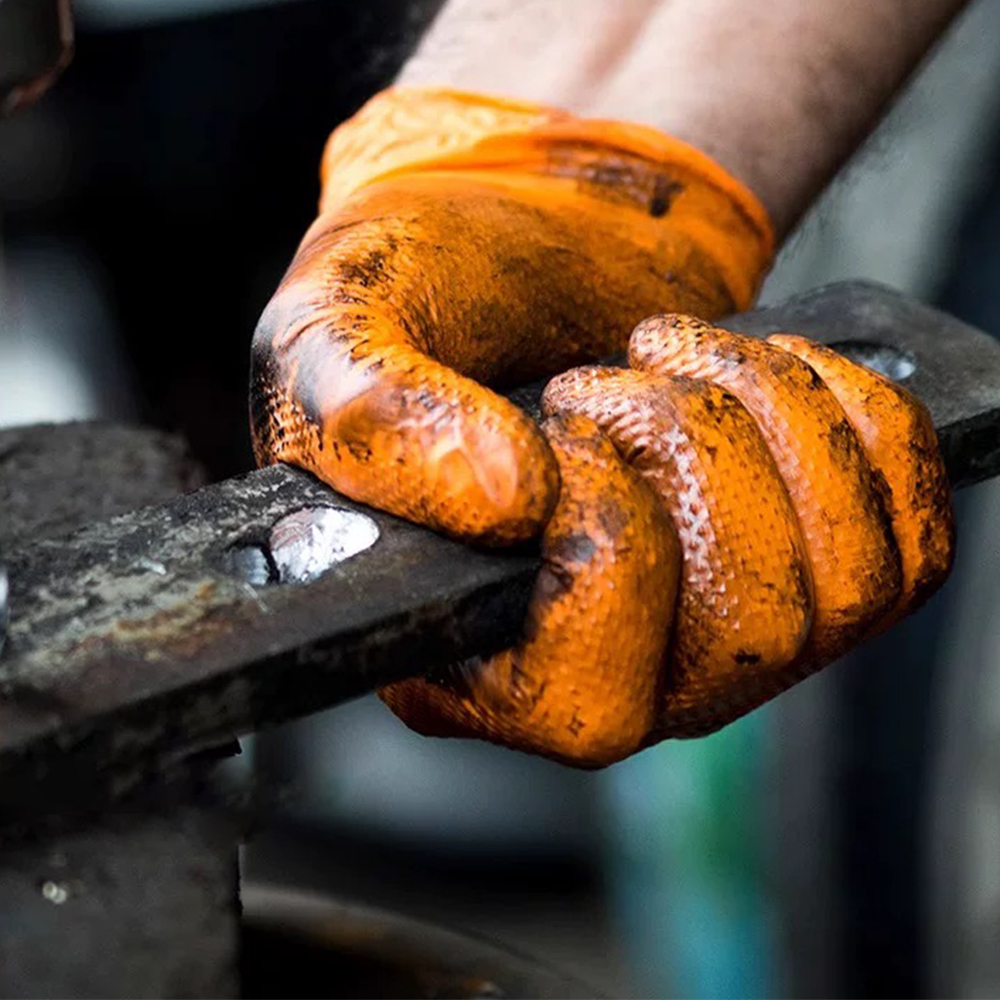 Heavy Duty Nitrile Gloves 8Mil - Nitrile Mechanic Glove recension och pris