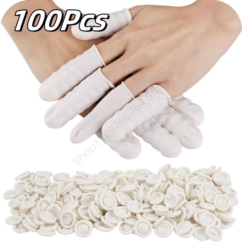 100Pcs Disposable Fingertips P - Latex Disposable Glove recension och pris
