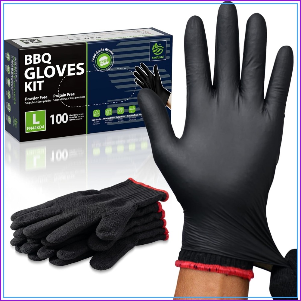 BBQ Gloves, 6 Heat Resistant C - Heat Resistant Glove recension och pris