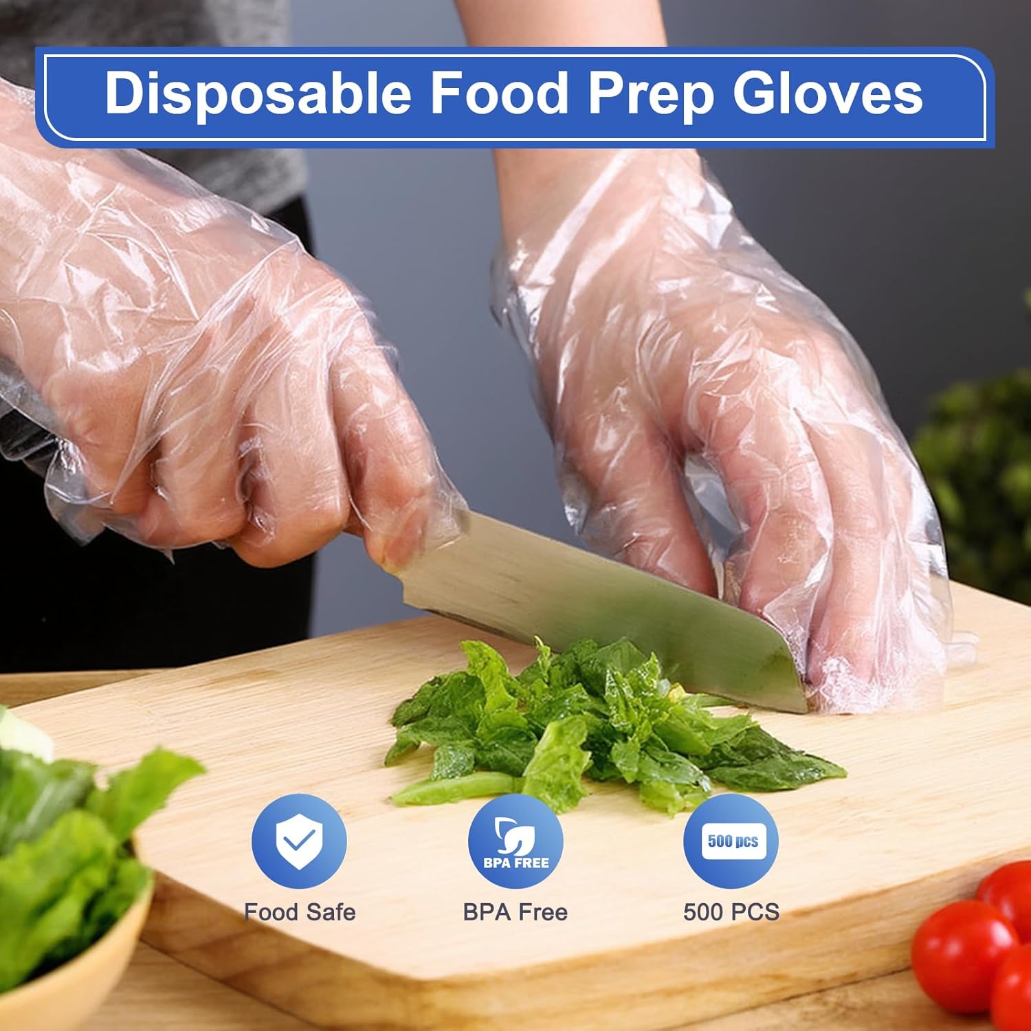 500 Pcs Disposable Food Prep G - Latex Disposable Glove recension och pris