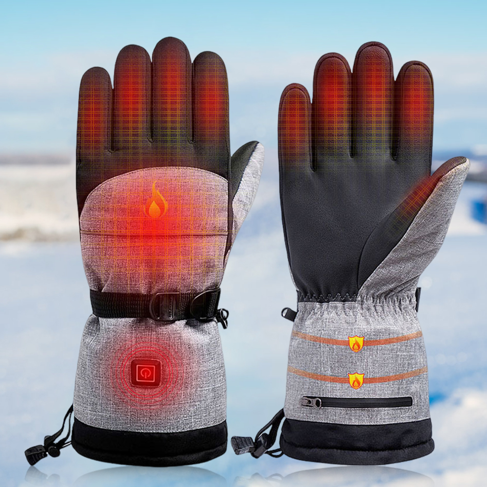 Electric Heated Gloves Men Wom - Ski Glove Waterproof recension och pris