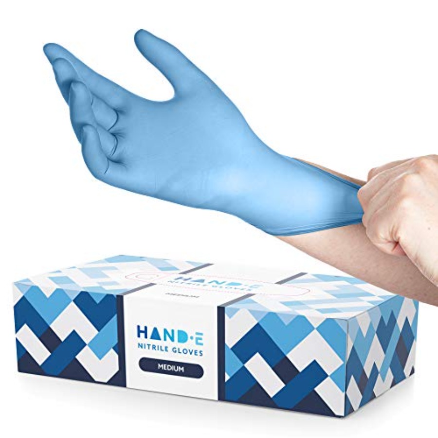 Blue Nitrile Disposable Gloves - Exam Glove Nitrile recension och pris