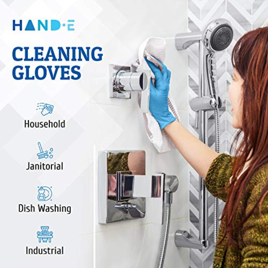Blue Nitrile Disposable Gloves - Exam Glove Nitrile recension och pris