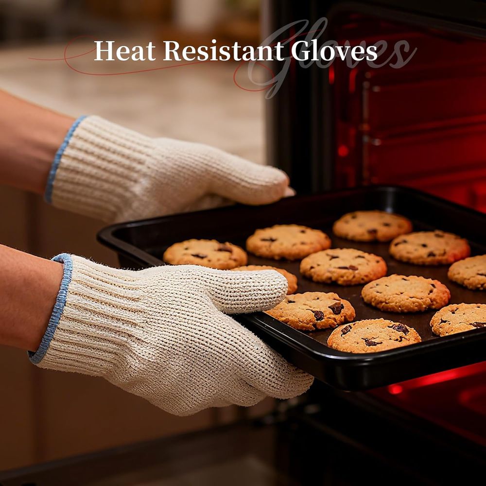 Heat-Resistant BBQ Gloves - Fu - Heat Resistant Glove recension och pris