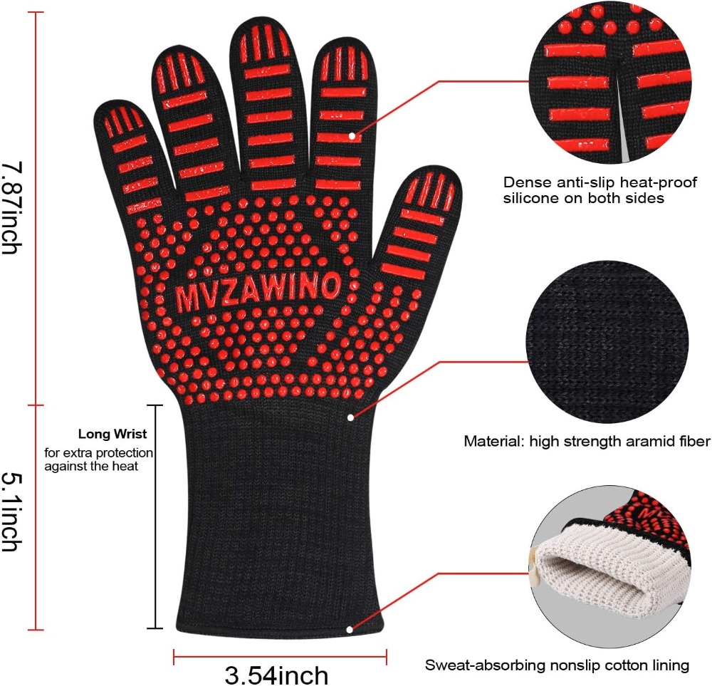 1472°F Extreme Heat Resistant  - Heat Resistant Glove recension och pris