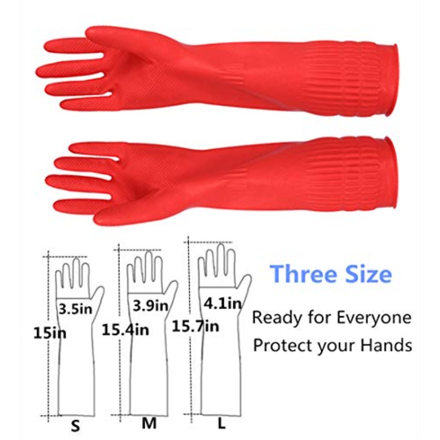 Rubber Cleaning Gloves Kitchen - Rubber Glove Cleaning recension och pris