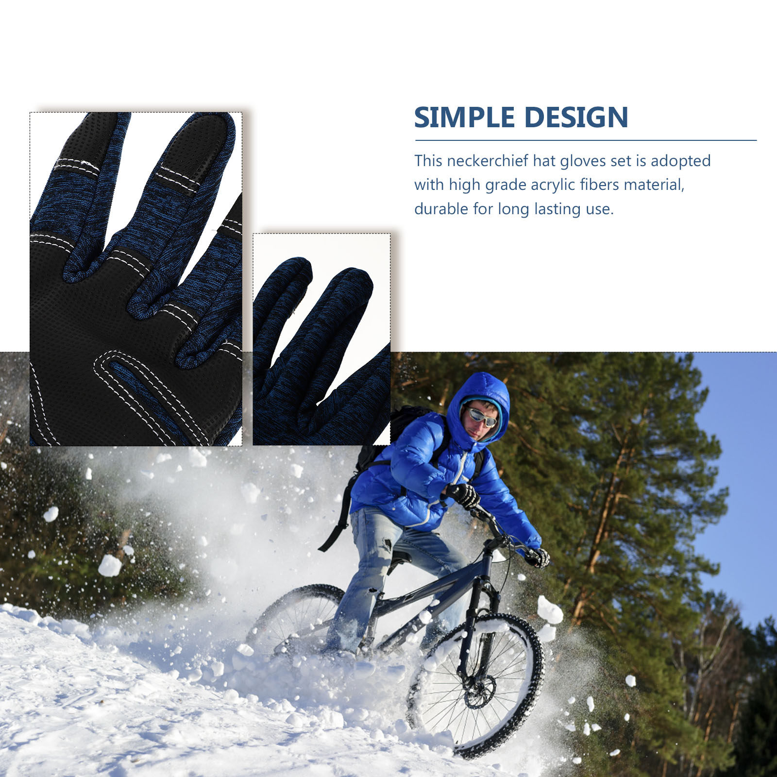 1Pair Premium Winter Gloves fo - Winter Glove Insulated recension och pris