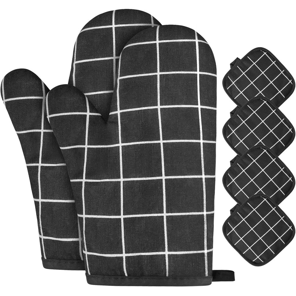 6-Piece Heat Resistant Oven Mi - Heat Resistant Glove recension och pris