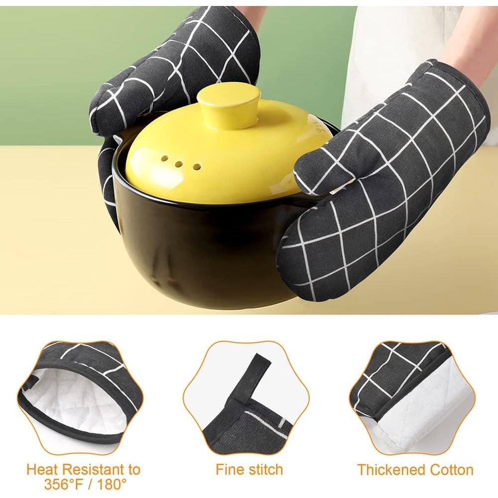 6-Piece Heat Resistant Oven Mi - Heat Resistant Glove recension och pris