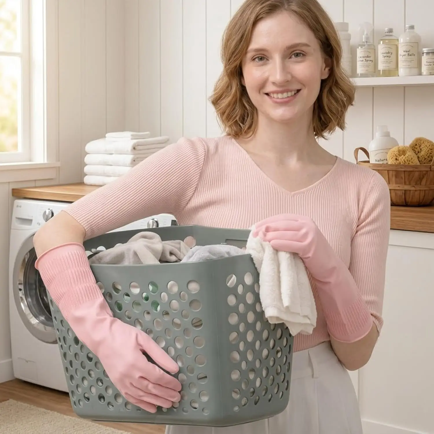 Reusable Rubber Dishwashing Gl - Rubber Glove Cleaning recension och pris