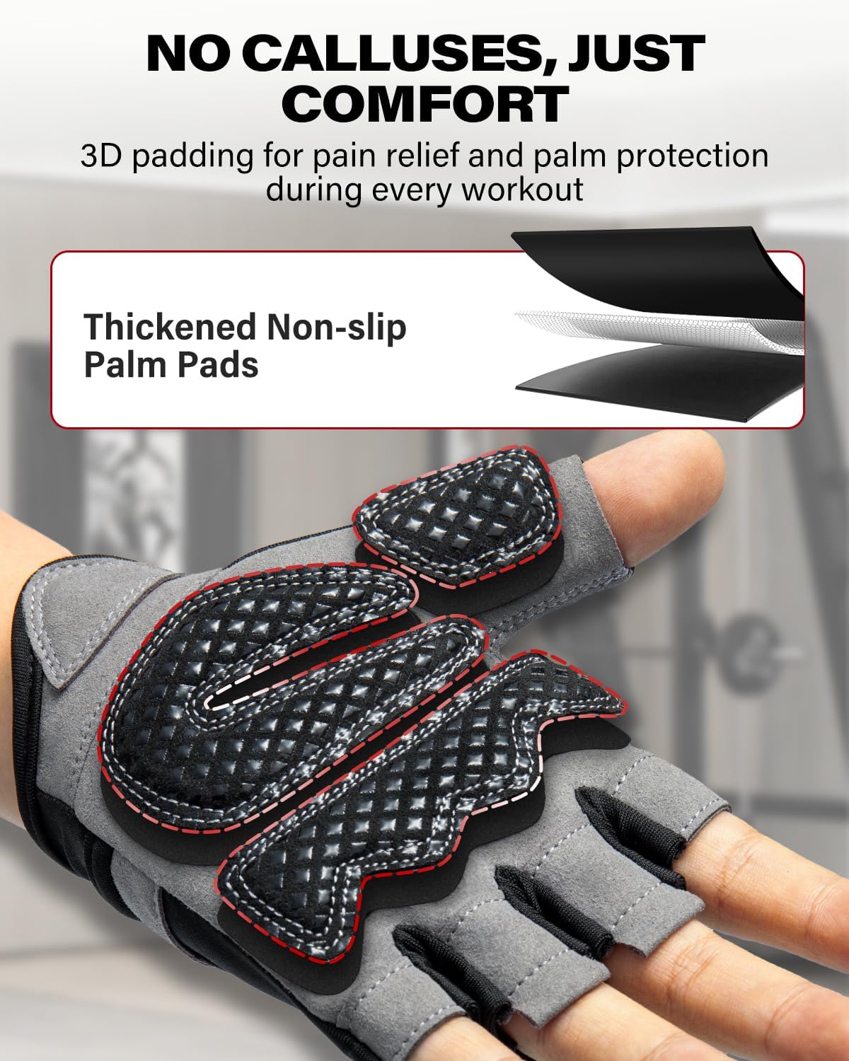 Workout Gloves for Men and Wom - Workout Glove Gym recension och pris