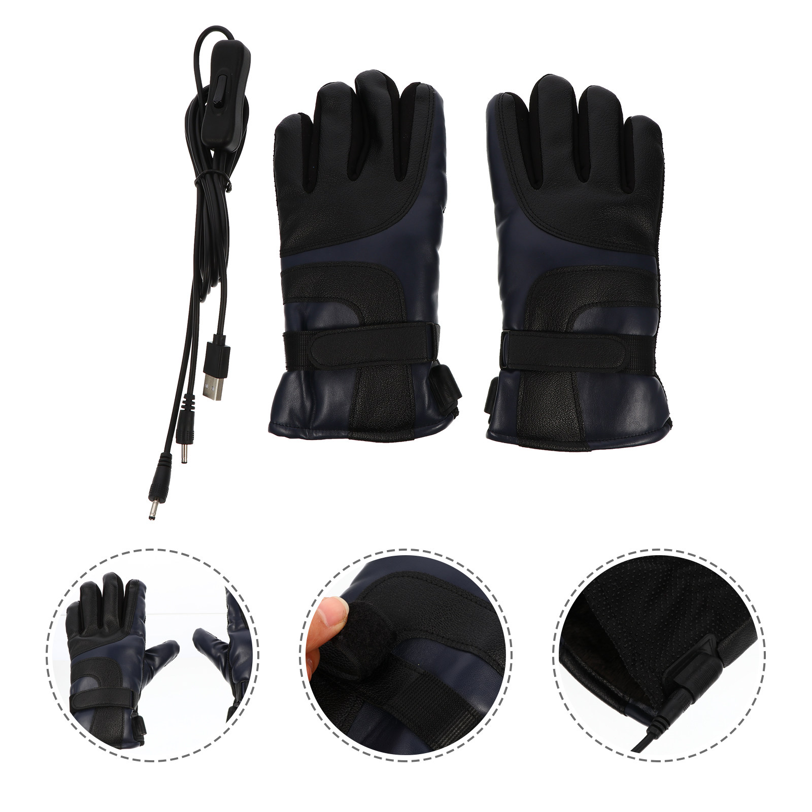 1Pair USB Electric Heated Glov - Winter Glove Insulated recension och pris