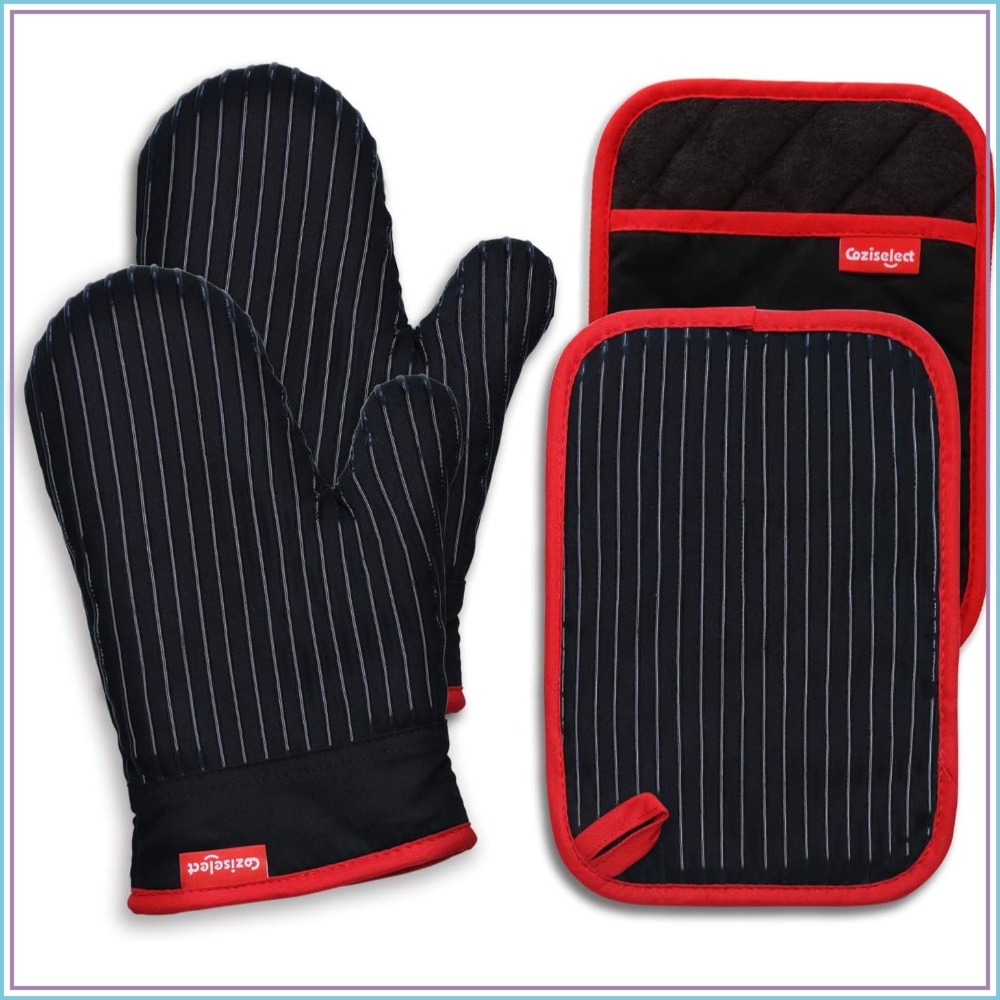Heat Resistant Oven Mitts and  - Heat Resistant Glove recension och pris