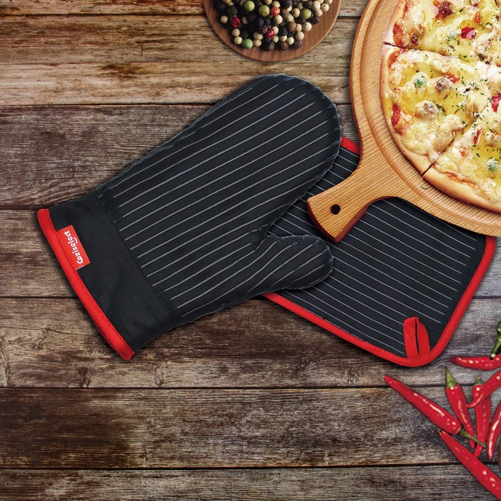 Heat Resistant Oven Mitts and  - Heat Resistant Glove recension och pris