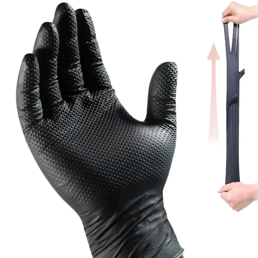 Thick Heavy Duty Nitrile Glove - Nitrile Mechanic Glove recension och pris