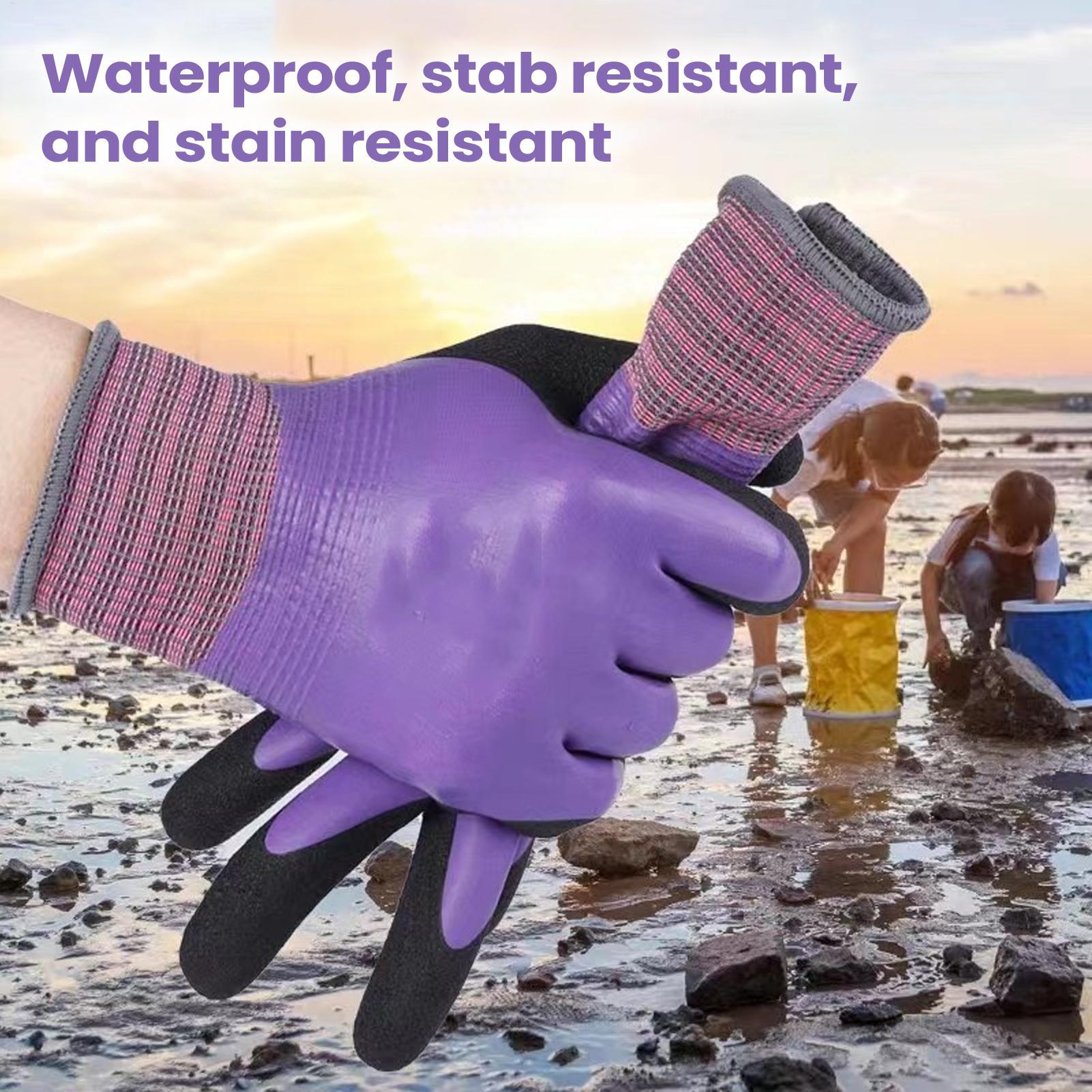 Waterproof Latex Safety Gloves - Gardening Glove Waterproof recension och pris