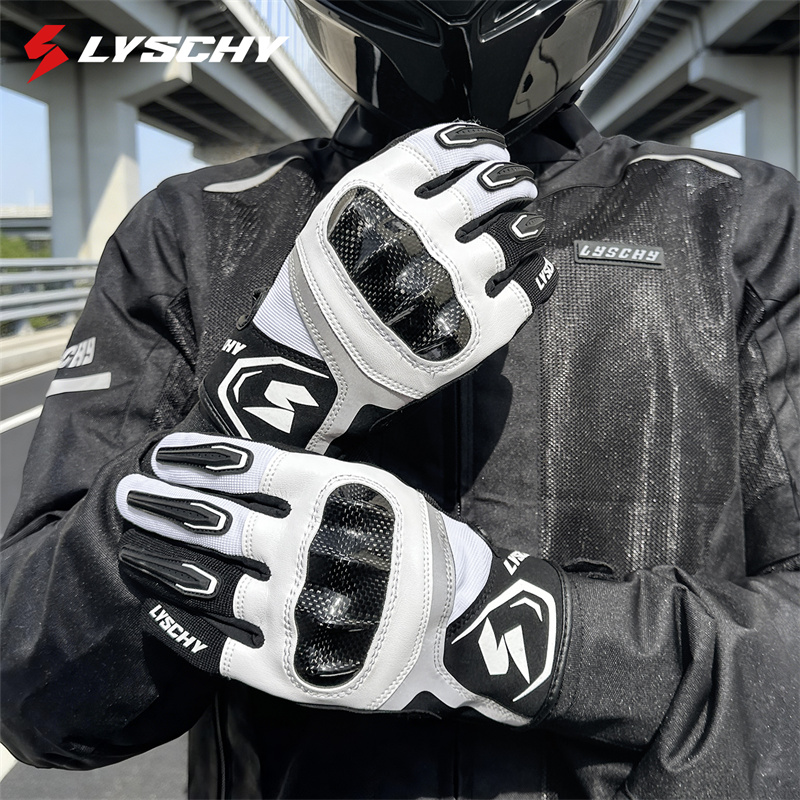 4-Season Motorcycle Leather Gl - Motorcycle Glove Knuckle recension och pris