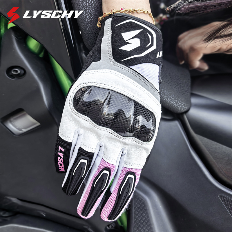 4-Season Motorcycle Leather Gl - Motorcycle Glove Knuckle recension och pris