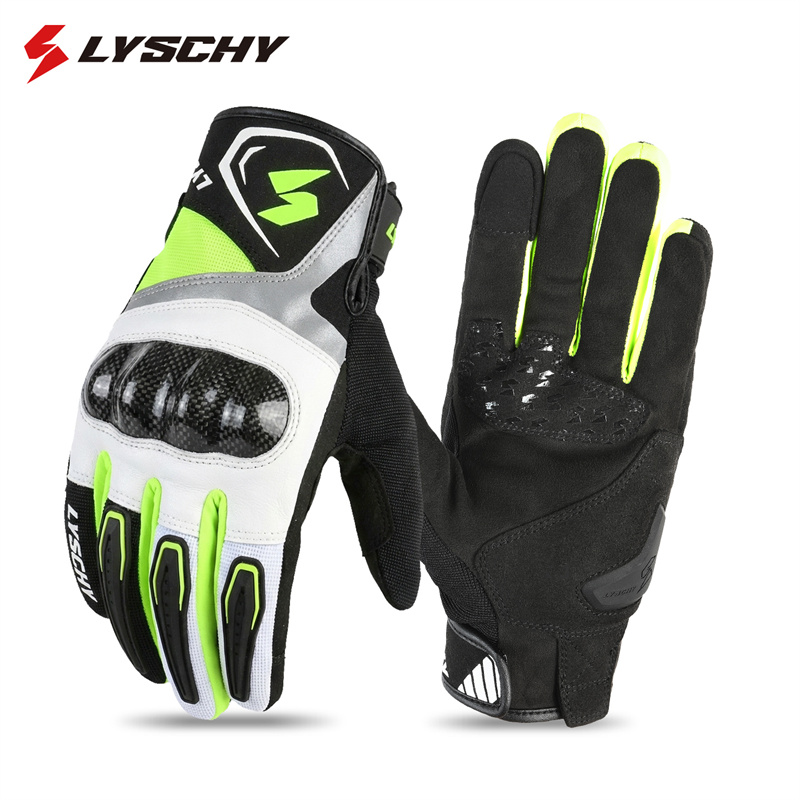 4-Season Motorcycle Leather Gl - Motorcycle Glove Knuckle recension och pris